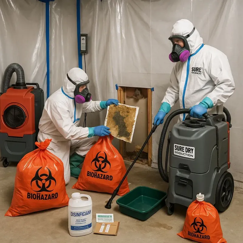 Contaminated Water Handling Protocols process in Scott County, AR