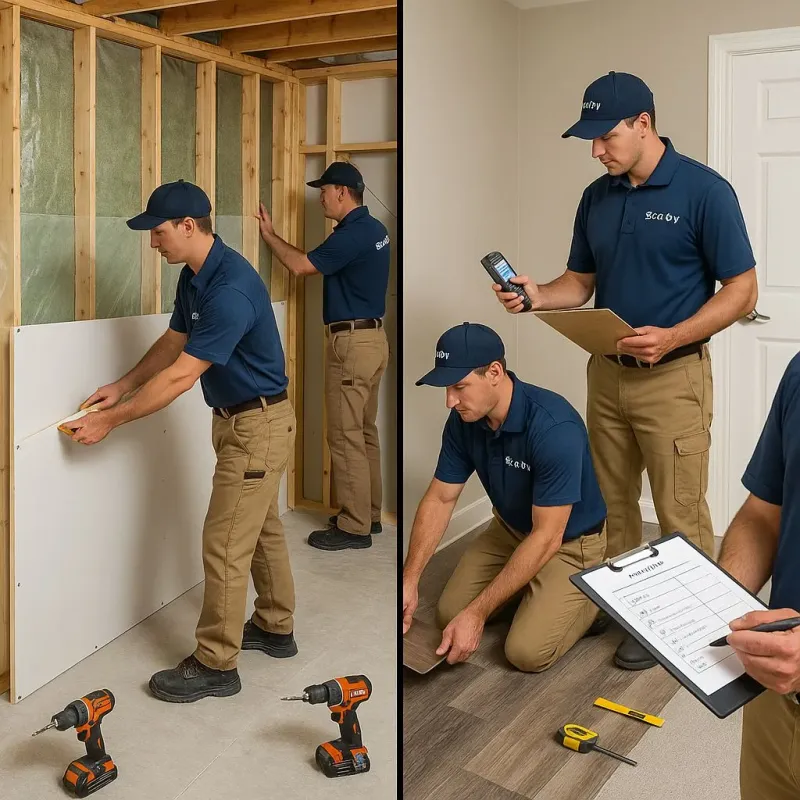 Repairs and Reconstruction process in Scott County, AR